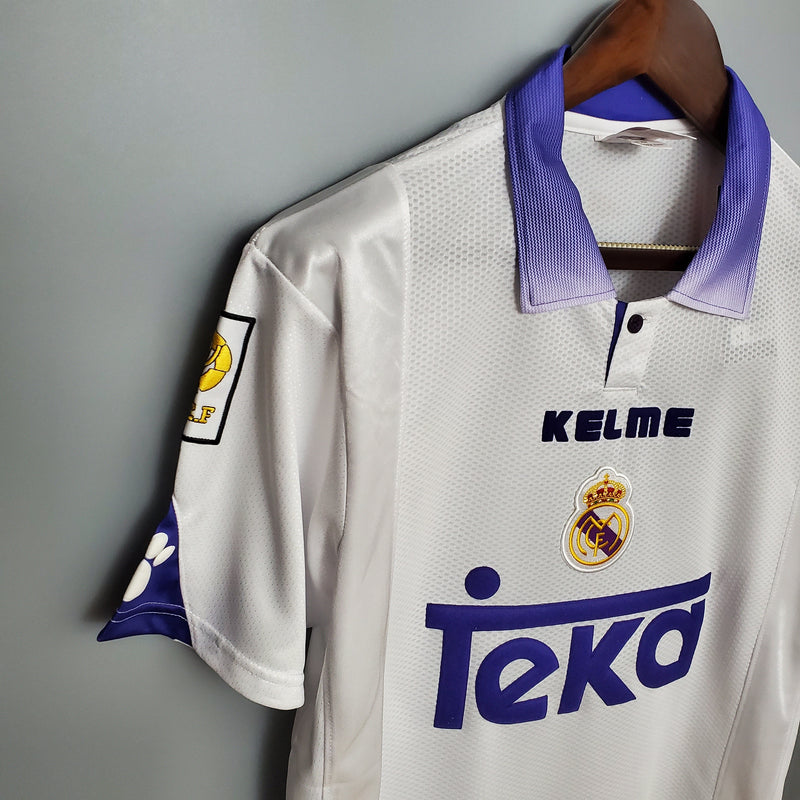 Camisa Real Madrid Titular 97/98 - Versão Retro