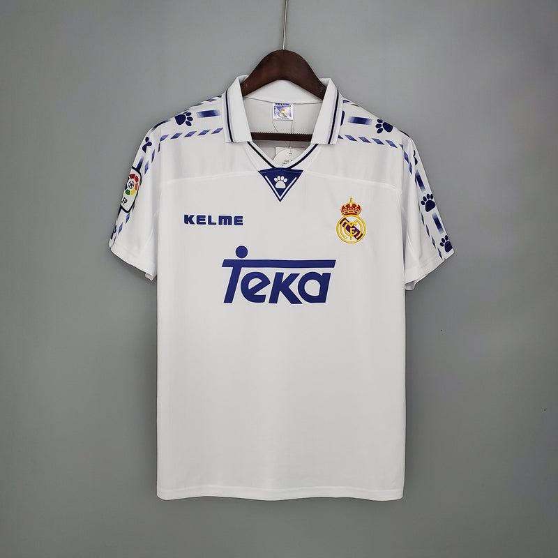 Camisa Real Madrid Titular 96/97 - Versão Retro