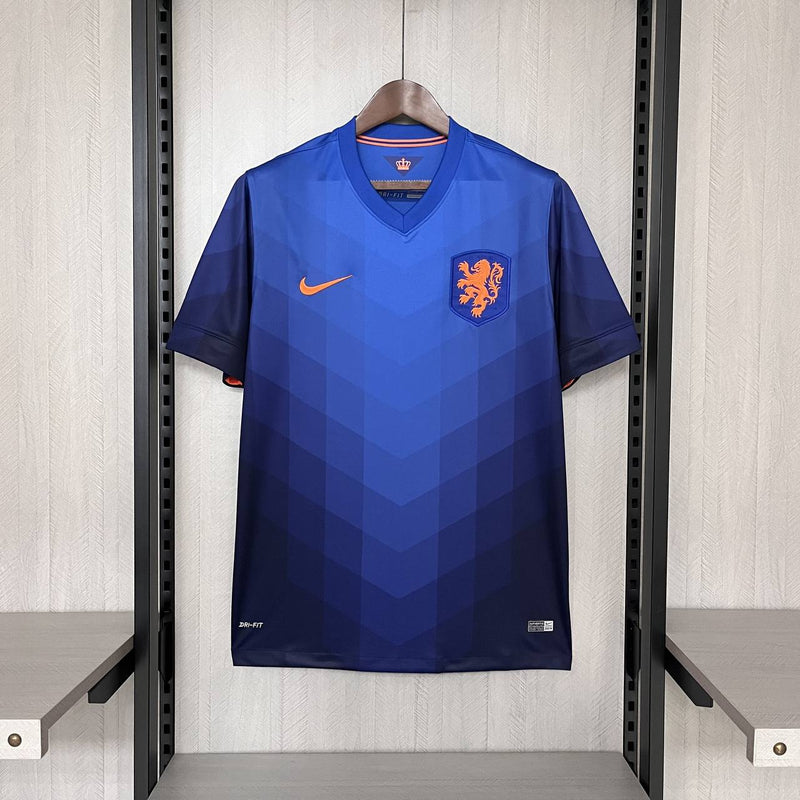 Camisa Holanda Retrô 2014 Away - Versão Torcedor