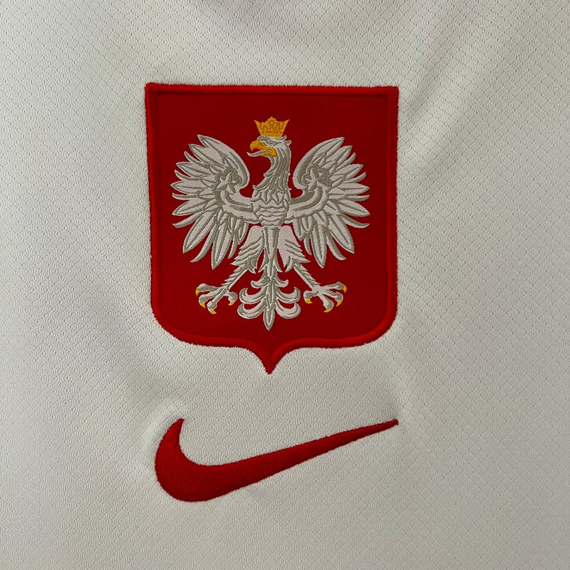 Camisa Polônia Home - 24/25 Euro - Versão Torcedor