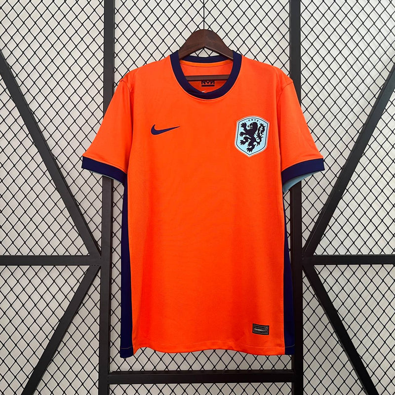Camisa Holanda Home - 24/25 Euro - Versão Torcedor