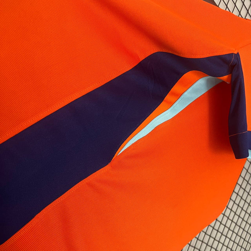Camisa Holanda Home - 24/25 Euro - Versão Torcedor