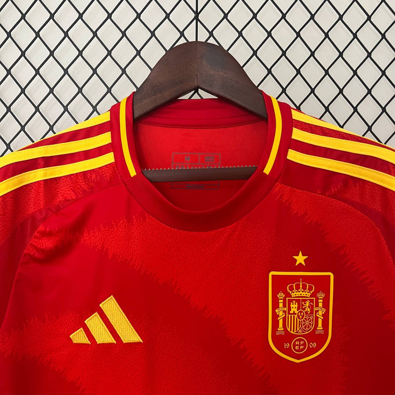 Camisa Espanha Home - 24/25 Euro - Versão Torcedor
