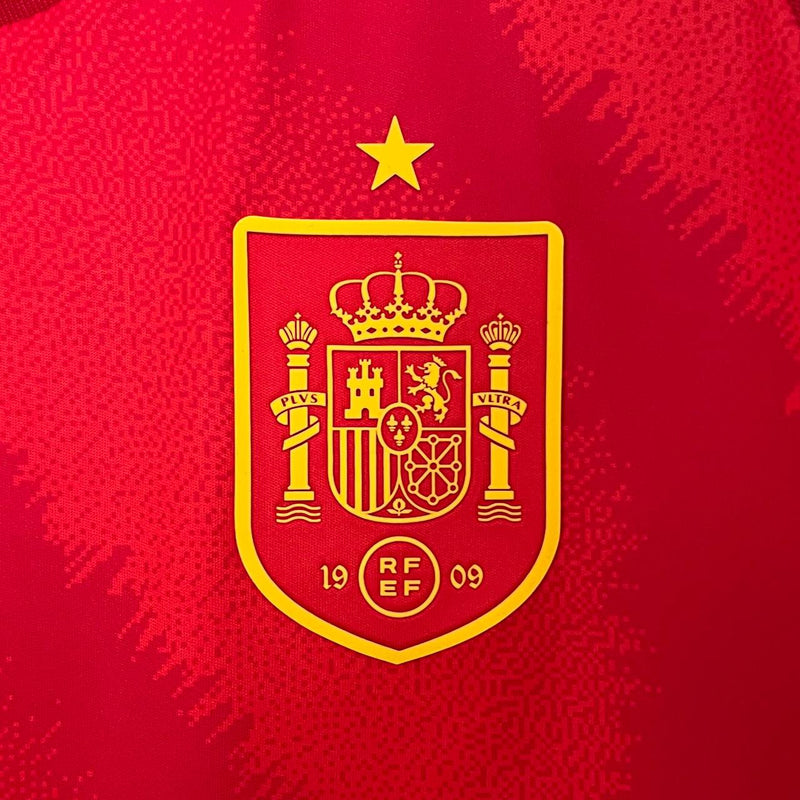 Camisa Espanha Home - 24/25 Euro - Versão Torcedor
