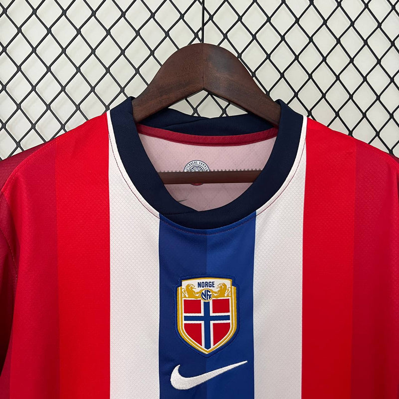Camisa Noruega Home - 24/25 Euro - Versão Torcedor