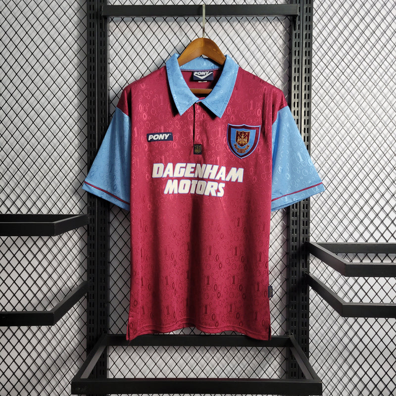 Camisa West Ham Titular 95/97 - Versão Retro