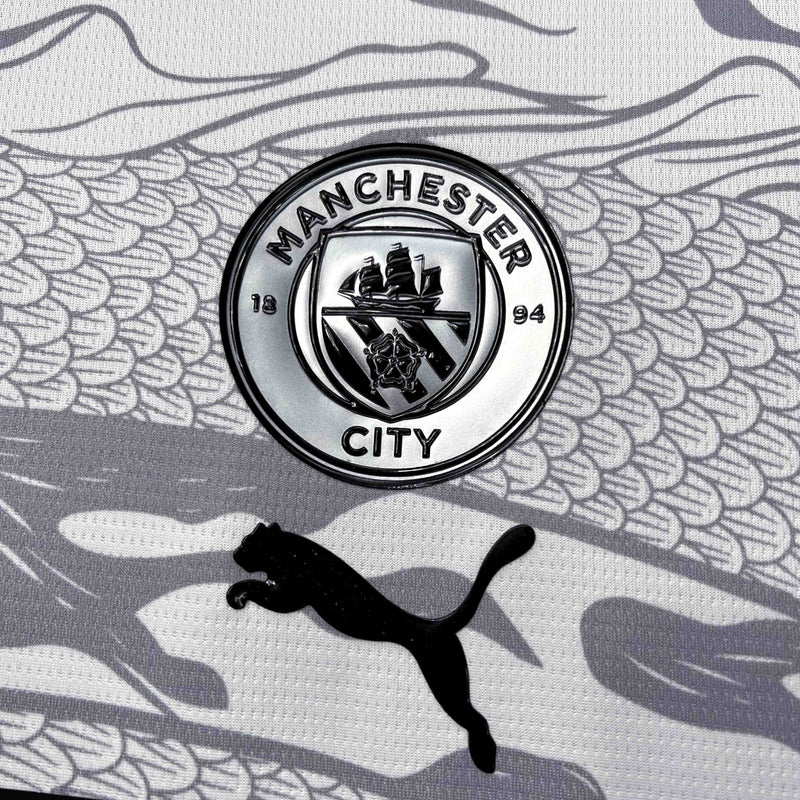 Camisa Manchester City 24/25 Dragon - Versão Torcedor - PRONTA ENTREGA