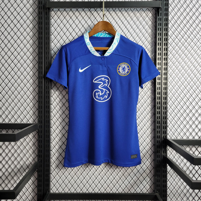 Camisa Chelsea Titular 22/23 - Versão Feminina