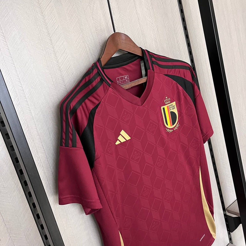 Camisa Bélgica Home 24/25 Euro - Versão Torcedor - PRONTA ENTREGA