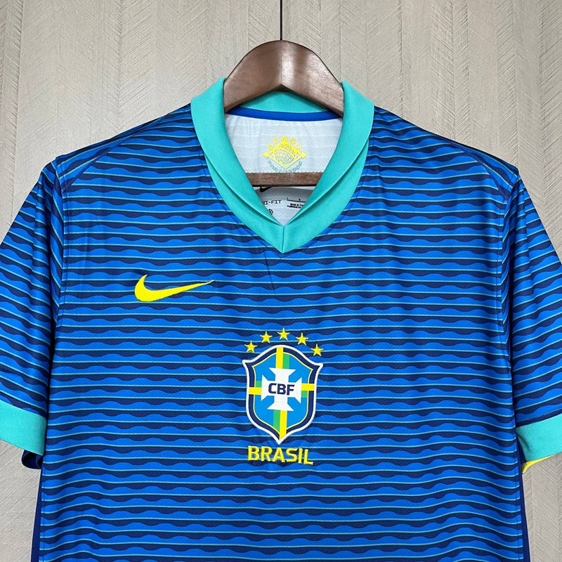 Camisa Brasil Reserva 24/25 - Versão Torcedor (LANÇAMENTO)